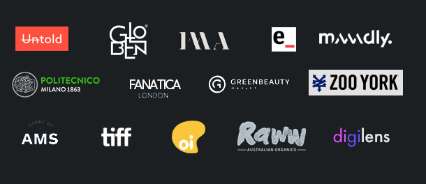 a collection of brands using Nitreo