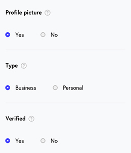 instagram settings that can be changed on Nitreo